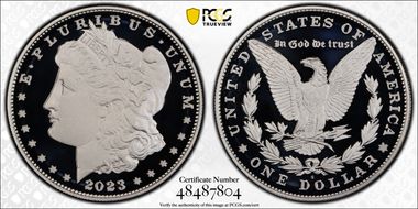 2023-S $1 Morgan Dollar First Strike PR69DCAM