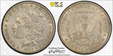 1889-S $1 AU53