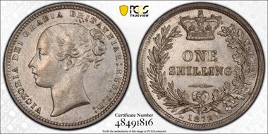 1872 Shil S-3906A MS62