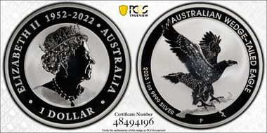 2023-P $1 Wedge-Tailed Eagle MS70