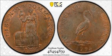 1794 Mule Talbot/Stork, Liverpool Edge MS64RB