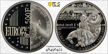 1999 500 Fr Brussels - Albert & Isabella PR68DCAM