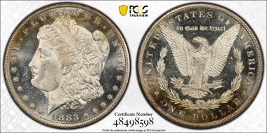1883-CC $1 MS65DMPL