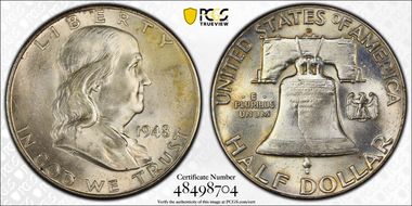 1948-D 50C MS64