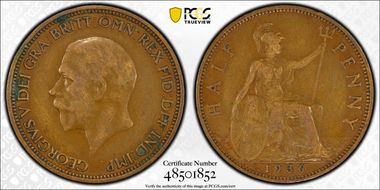 1936 1/2D S-4058 VF35BN