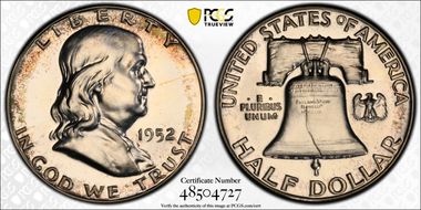 1952 50C PR67