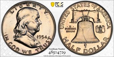 1954 50C PR66