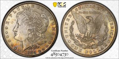 1885 $1 MS63