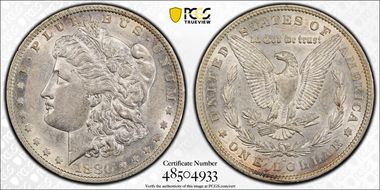 1880-O $1 AU50