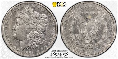1889-O $1 N1