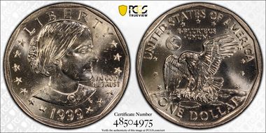 1999-P SBA$1 MS65