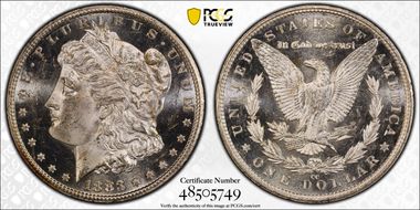 1883-CC $1 MS64DMPL