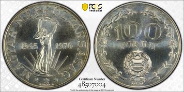 1970-BP 100 Frt Liberation MS69