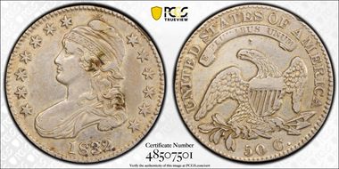 1832 50C Small Letters N1