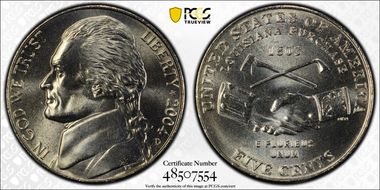 2004-D 5C Peace Medal MS67