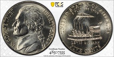 2004-D 5C Keel Boat MS66