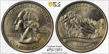 2006-D 25C Colorado MS65