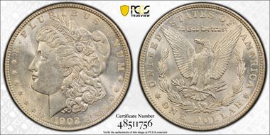 1902 $1 MS61