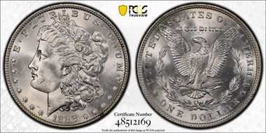1888 $1 MS64