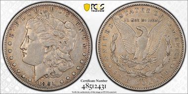 1891-CC $1 VF35