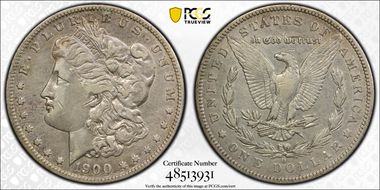 1900-O/CC $1 VAM 11, Overmintmark N1