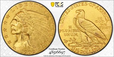 1909 $2.50 N1