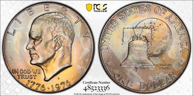 1976-D $1 Type 1 MS65