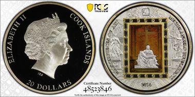 2014 $20 Pieta PR69DCAM