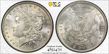 1884-O $1 MS63