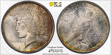 1922 $1 MS63