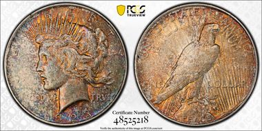 1923-D $1 AU55