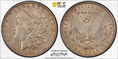 1889 $1 XF45