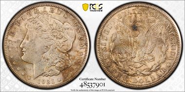 1921-S $1 MS62