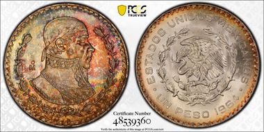 1964-Mo Peso KM-459 MS66