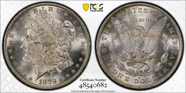 1879-O $1 MS62