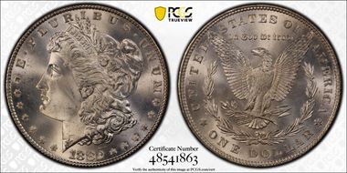 1882 $1 MS66