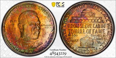 1946-S 50C Booker T. Washington MS68