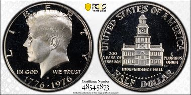 1976-S 50C Silver PR66DCAM