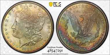 1882 $1 MS66