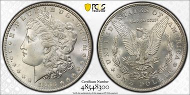 1883 $1 MS67