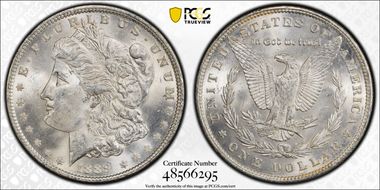 1889 $1 MS64