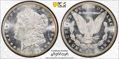 1883-CC $1 MS63PL