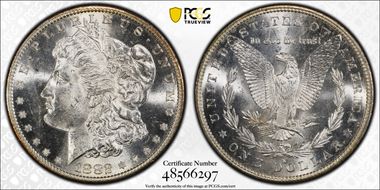 1882-S $1 MS63