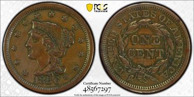 1856 1C Upright 5 N1BN