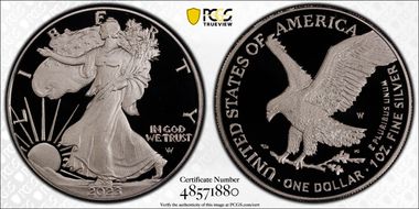 2023-W $1 Silver Eagle PR69DCAM