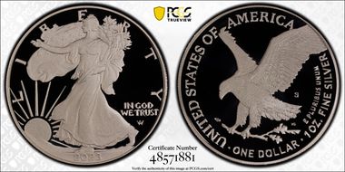2023-S $1 Silver Eagle PR70DCAM