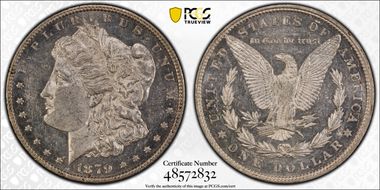 1879 $1 MS61DMPL