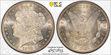1879-S $1 MS64