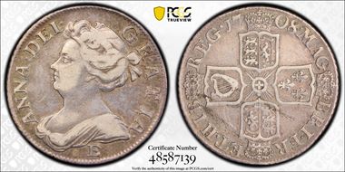 1708-E Shil S-3612 3rd Bust VF35