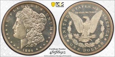 1894 $1 PR64
